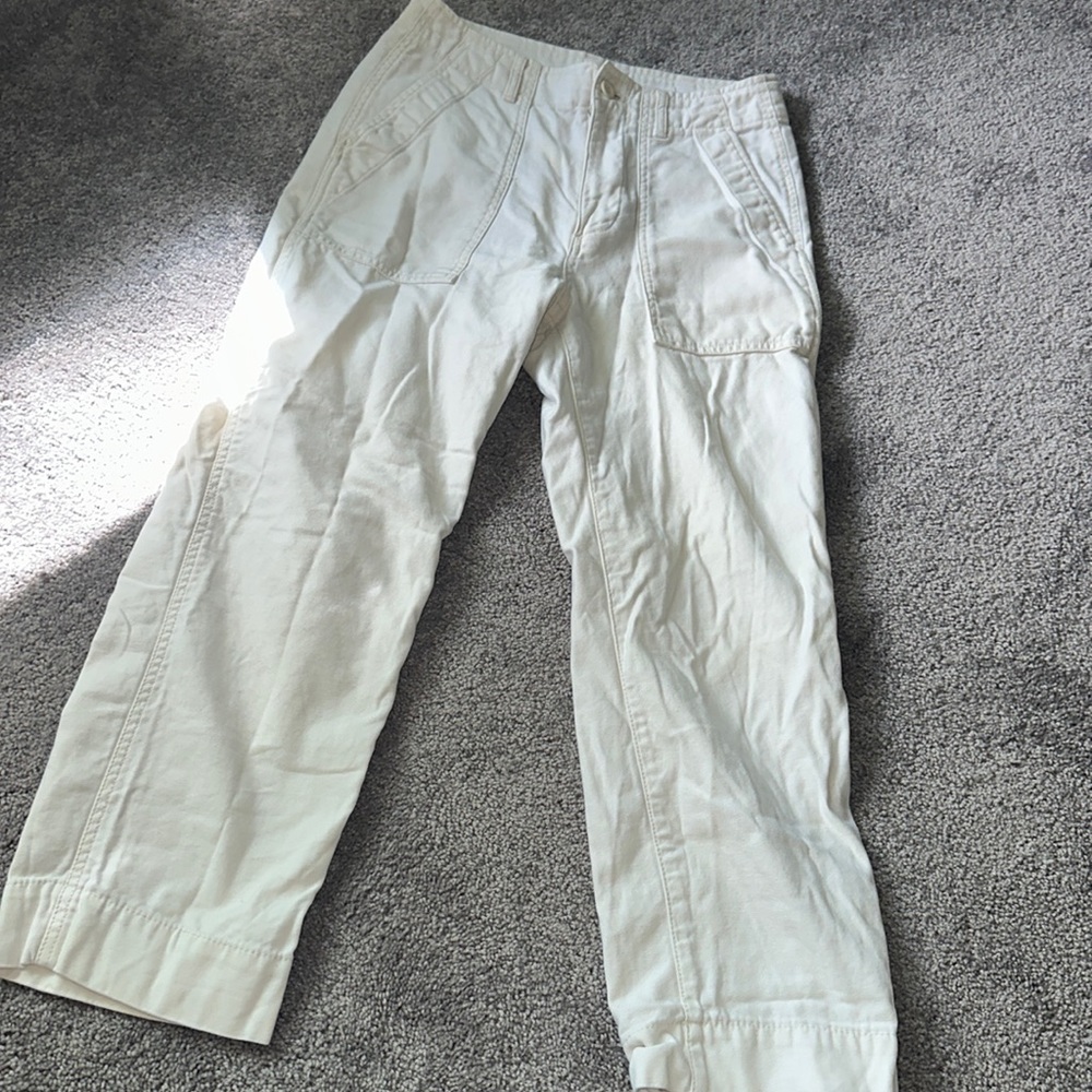 Gap high waisted cropped pants